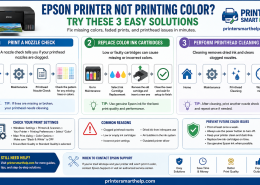 Epson Printer Not Printing Color? Try These 3 Easy Solutions (Complete Troubleshooting Guide)
